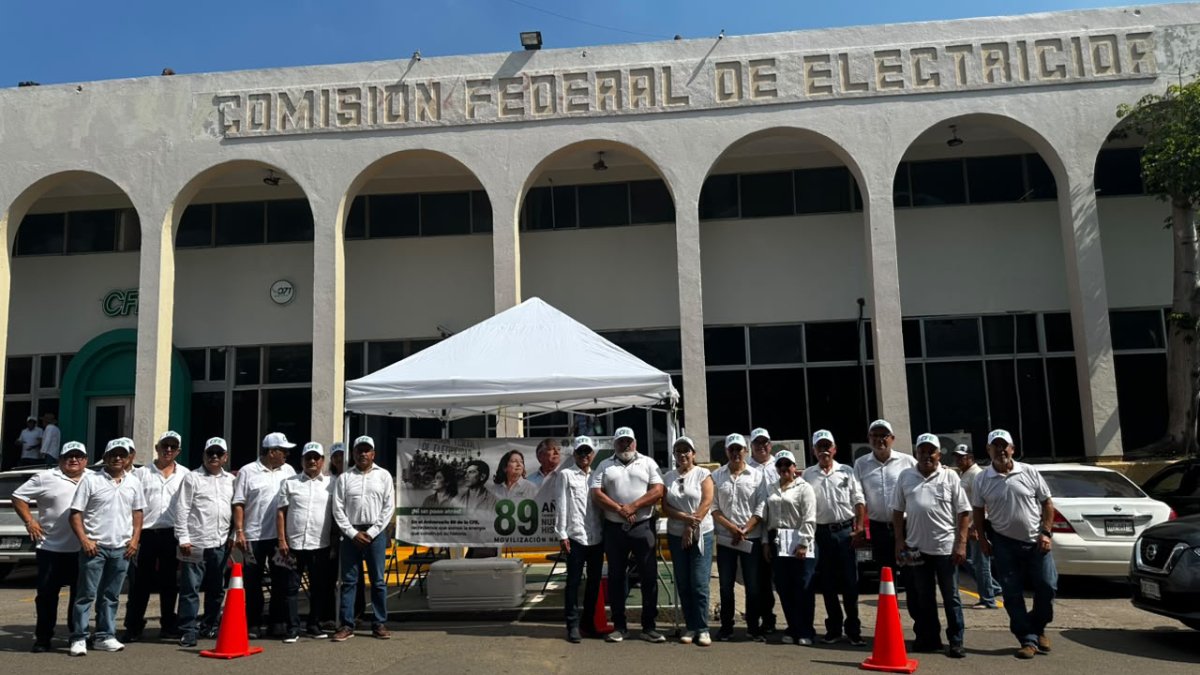 mazatlan se suma a protesta nacional de jubilados de cfe