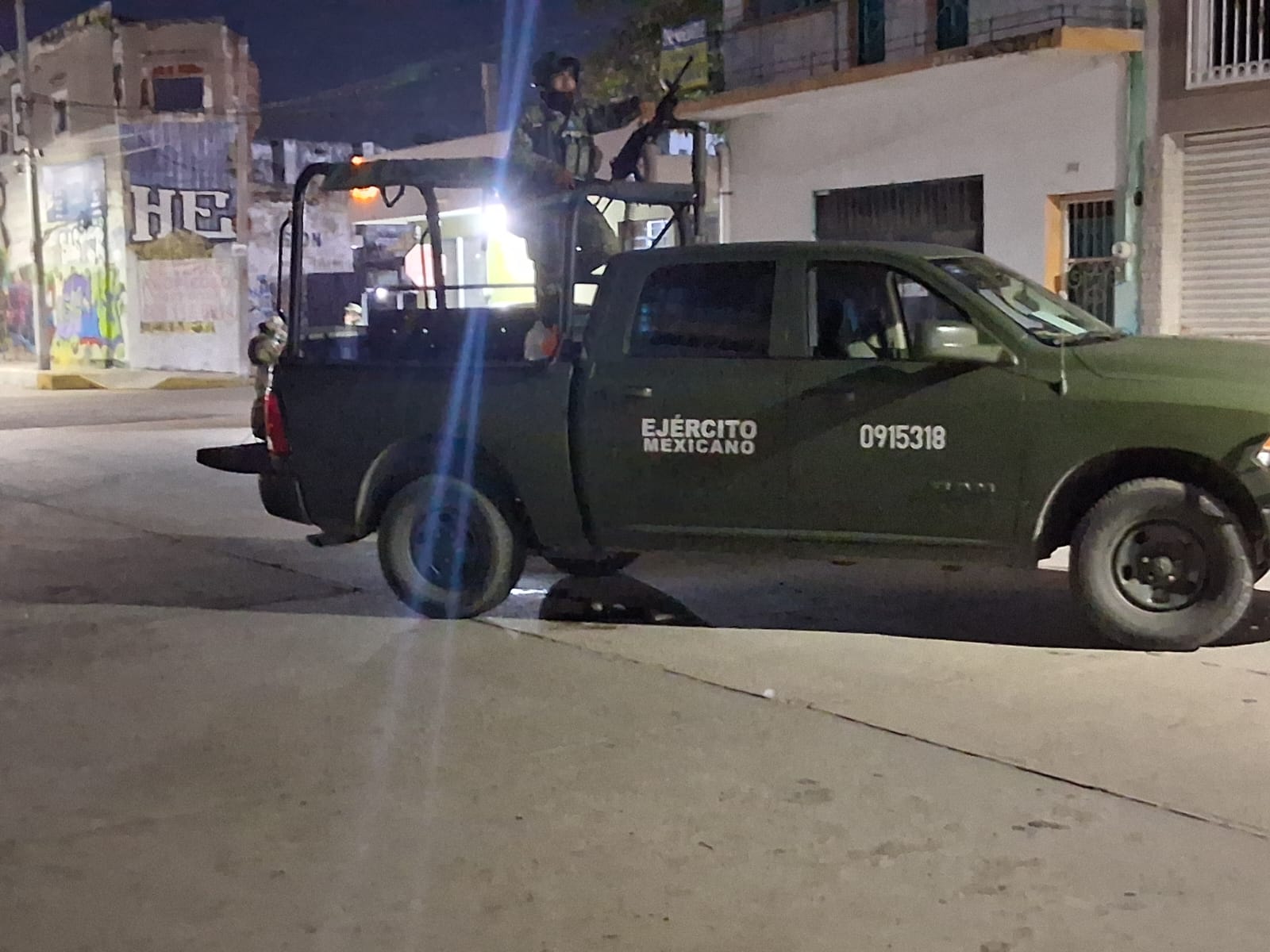 Militares en Mazatlán