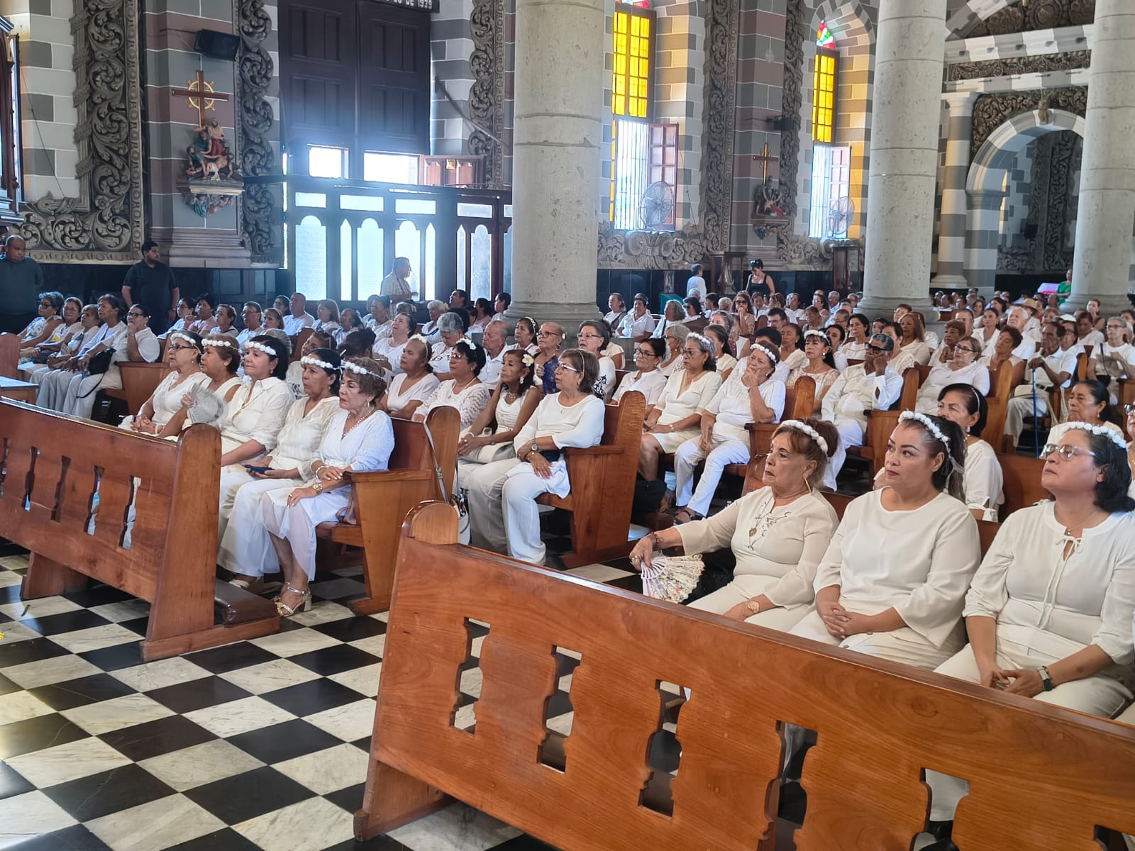 Misa por el Día de las y los Abuelos en Mazatlán