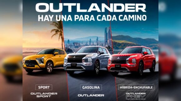 Sport, gasolina e híbrida: tres versiones de la gama Mitsubishi Outlander 2026