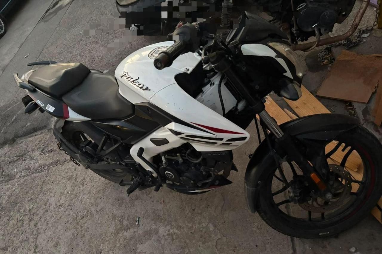 Moto asegurada en Mazatlán