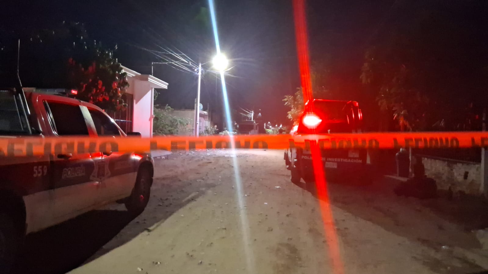 Motociclista ejecutado en Villas del Sol, Mazatlán