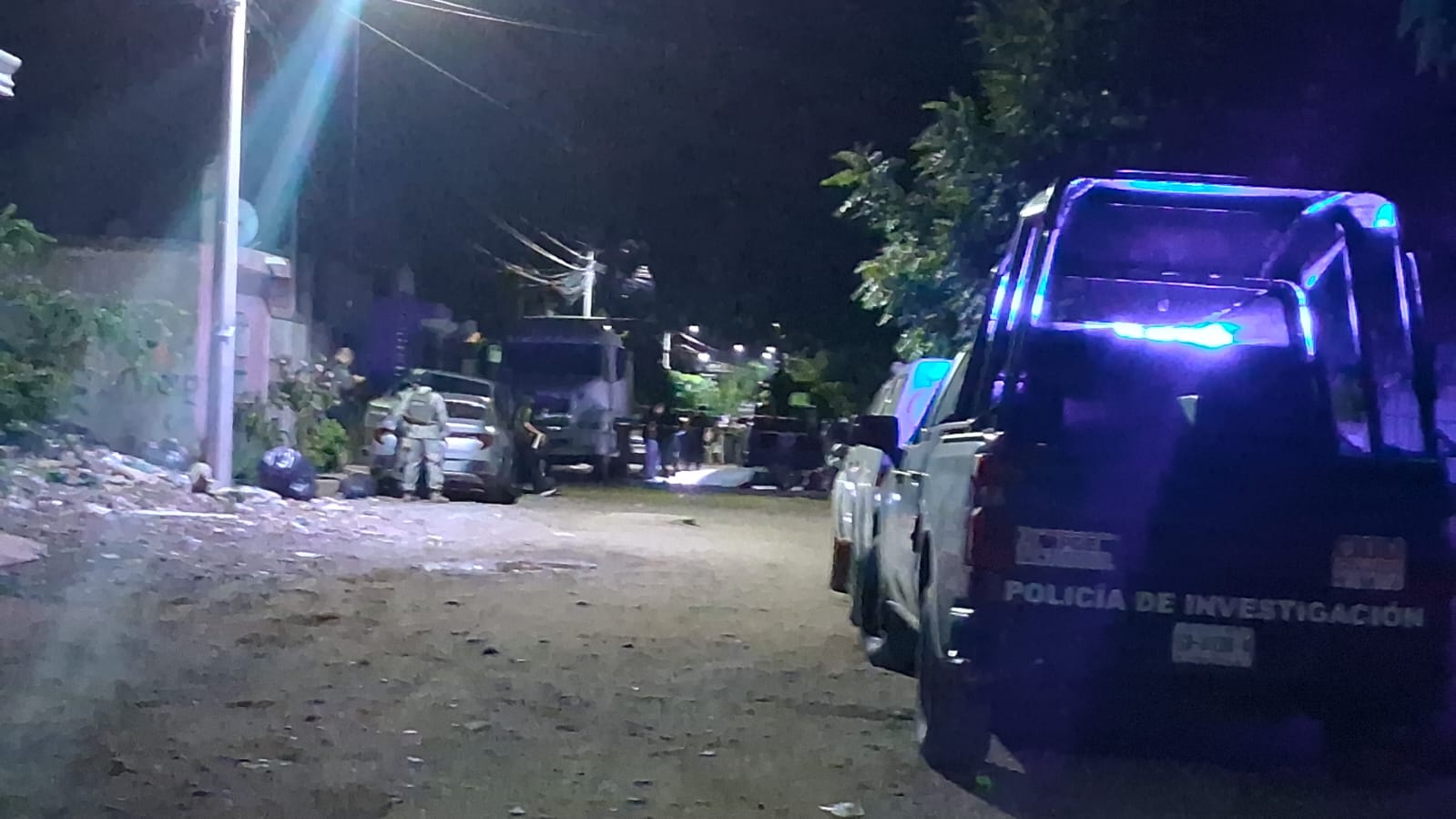 Motociclista ejecutado en Villas del Sol, Mazatlán