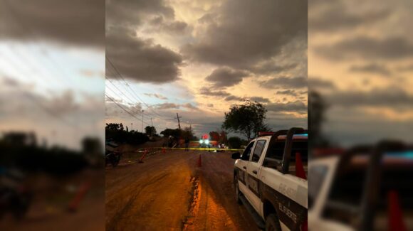 Motociclista pierde la vida tras derrapar en la comunidad Kilómetro 18, en El Fuerte, Sinaloa