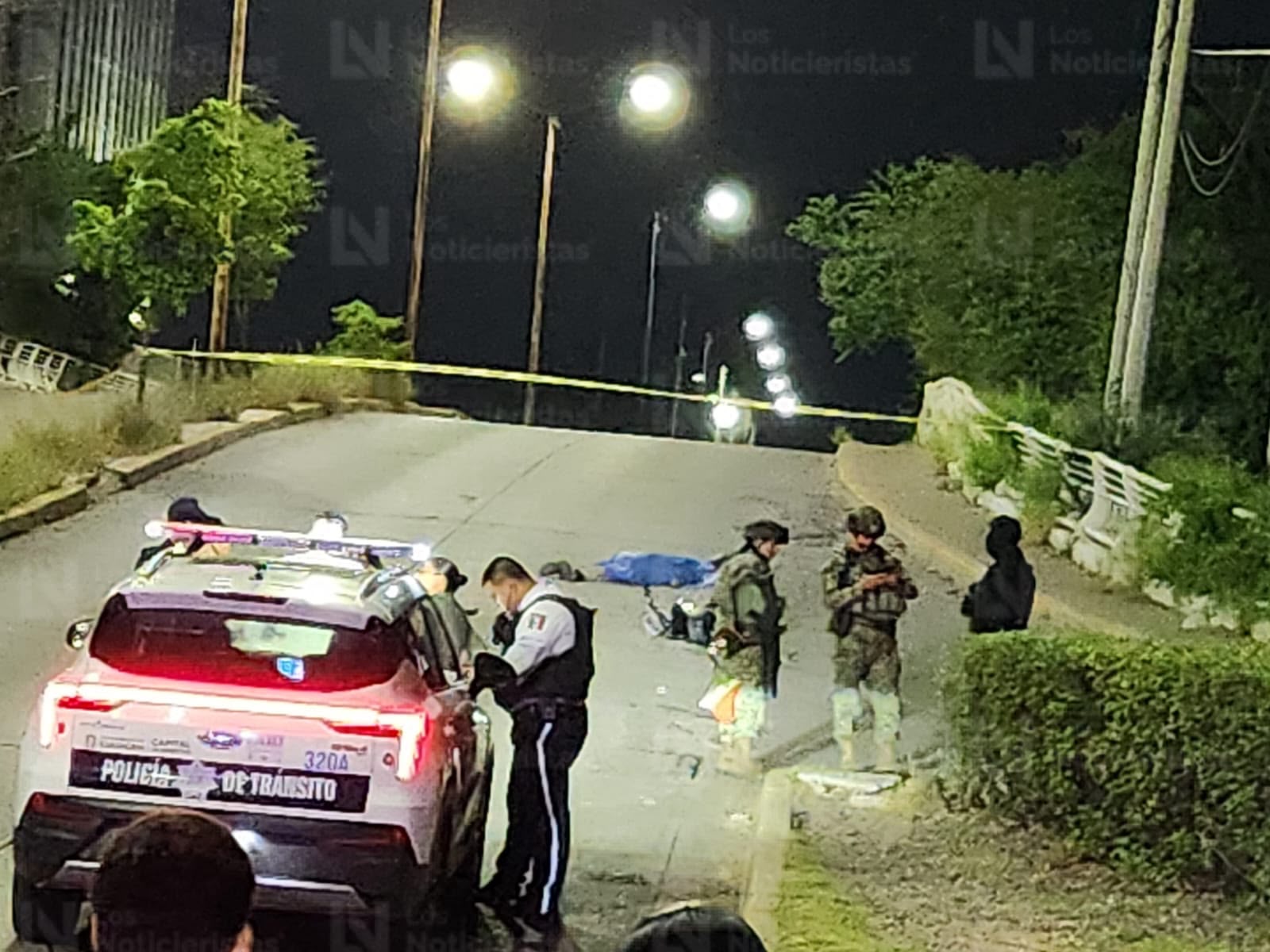 Motociclista muere tras accidente en el Desarrollo Urbano Tres Ríos de Culiacán
