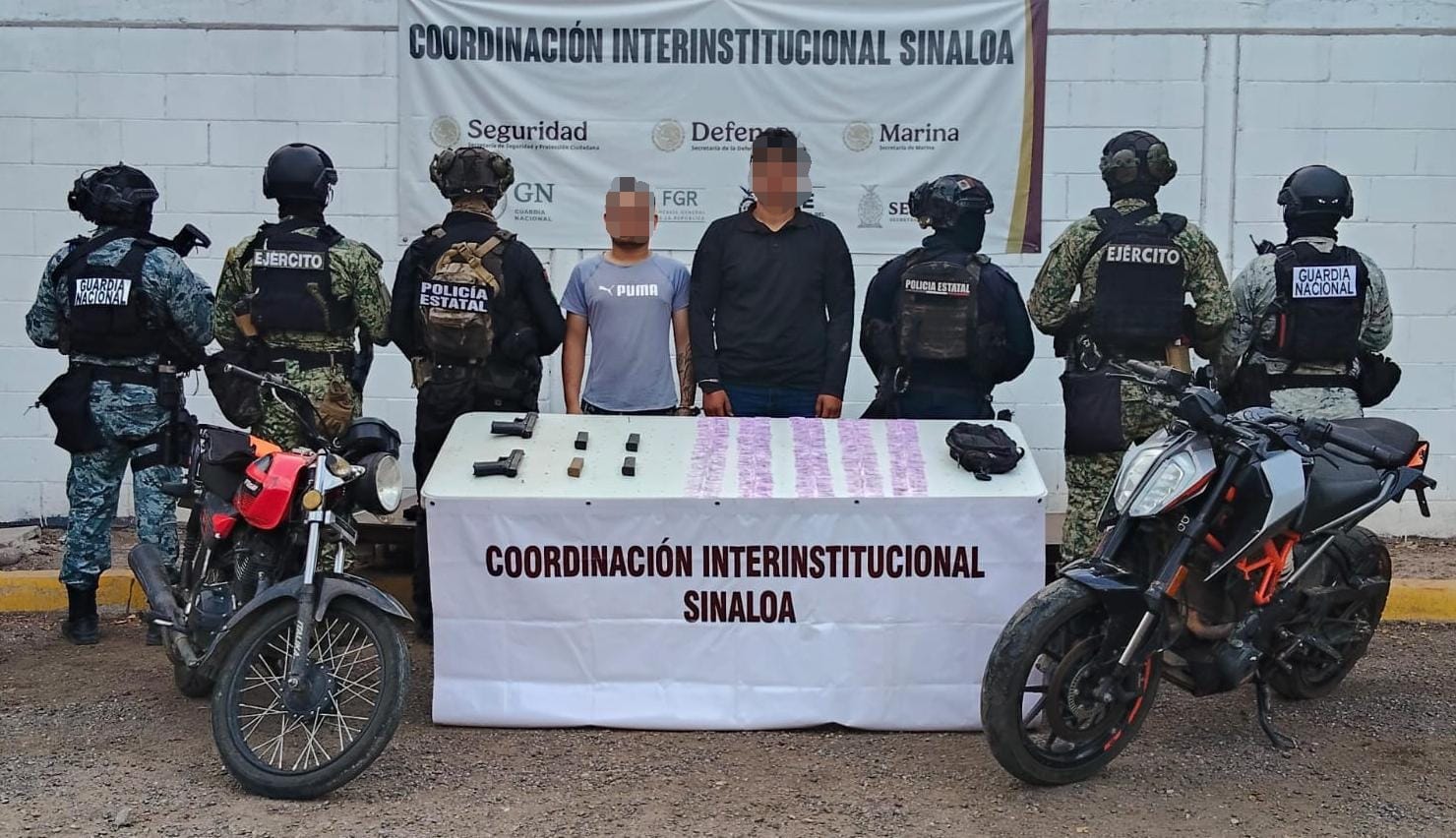 Motociclistas detenidos en Rosario