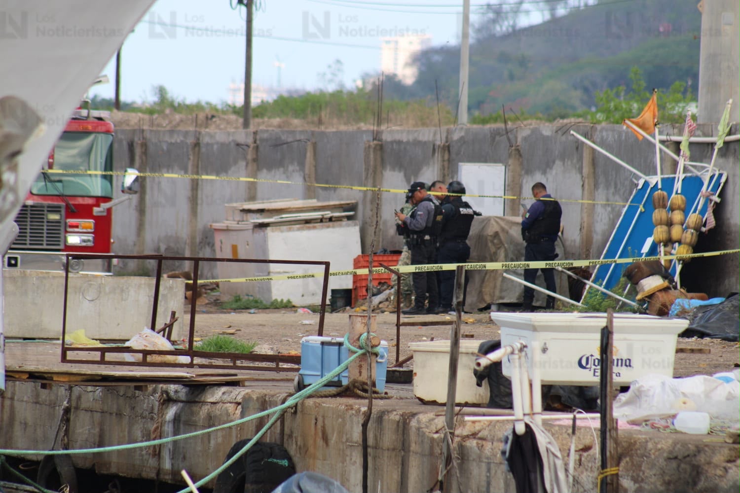 Un trabajador perdió la vida tras registrarse una explosión mientras realizaba labores de soldadura en un barco camaronero