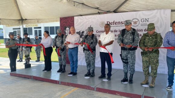 ¡Más presencia de la Guardia Nacional! Inauguran nueva base en Sinaloa Municipio