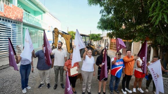 Mazatlán, Sinaloa transforma dos colonias; arrancan pavimentaciones por más de 4.3 mdp