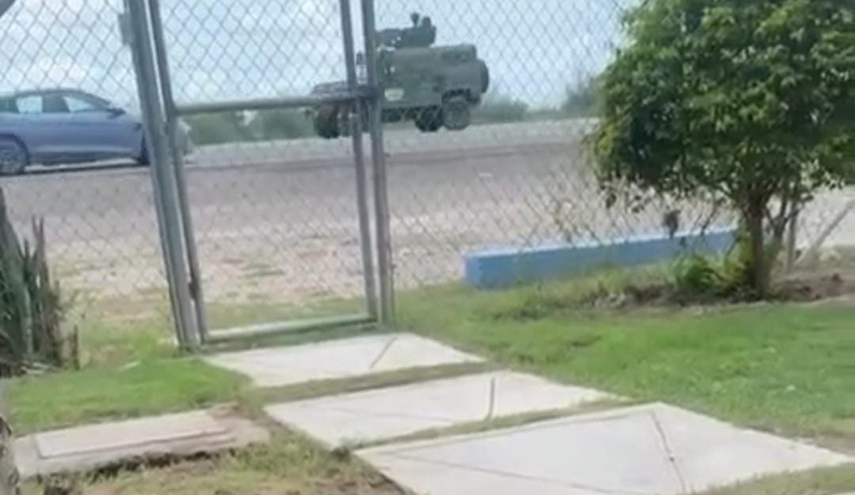 Operativo del Ejército Mexicano en el norte de Ahome