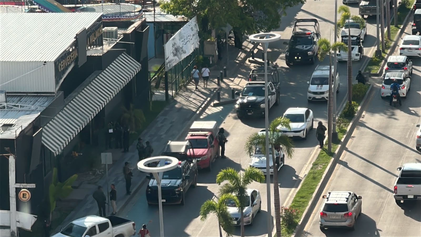Operativo en discoteca de la Zona Dorada, en Mazatlán