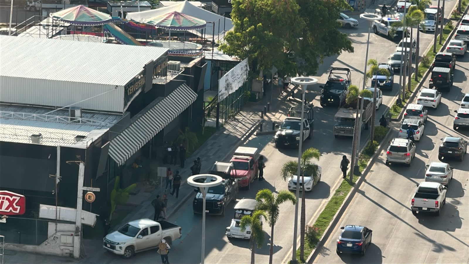 Operativo en discoteca de la Zona Dorada, en Mazatlán