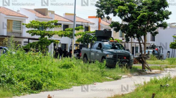 Fuerte despliegue de seguridad en fraccionamiento Portomolino en Mazatlán; trasciende hallazgo de armas y explosivos