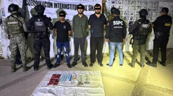 Operativos en Mazatlán dejan 9 detenidos; además aseguran armas, miles de cartuchos y droga