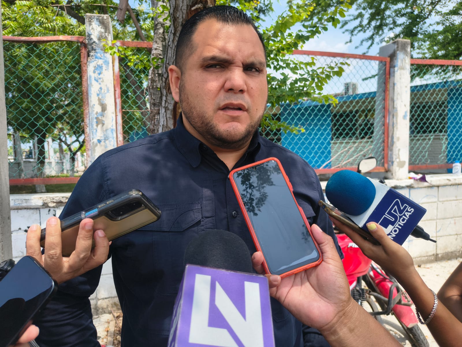 Jaime Othoniel Barrón Valdez, secretario de Seguridad Pública Municipal.