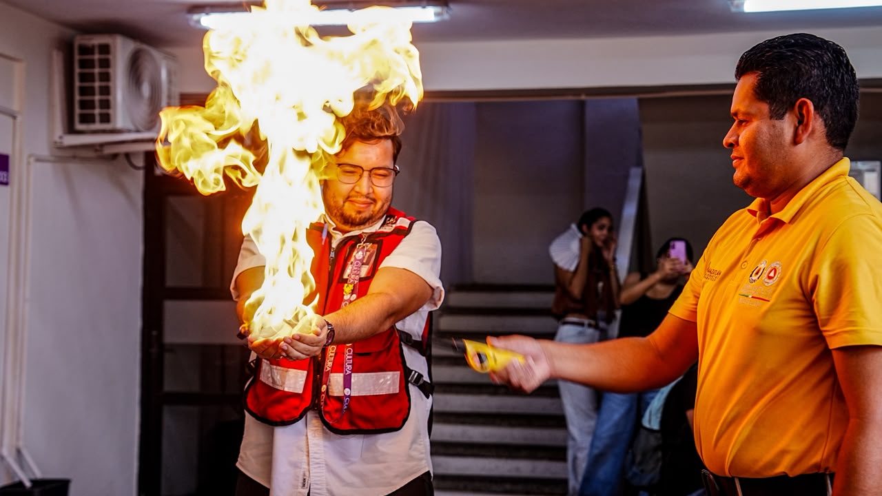 Cultura Mazatlán, Sinaloa prepara a su personal para enfrentar incendios antes de que sea demasiado tarde