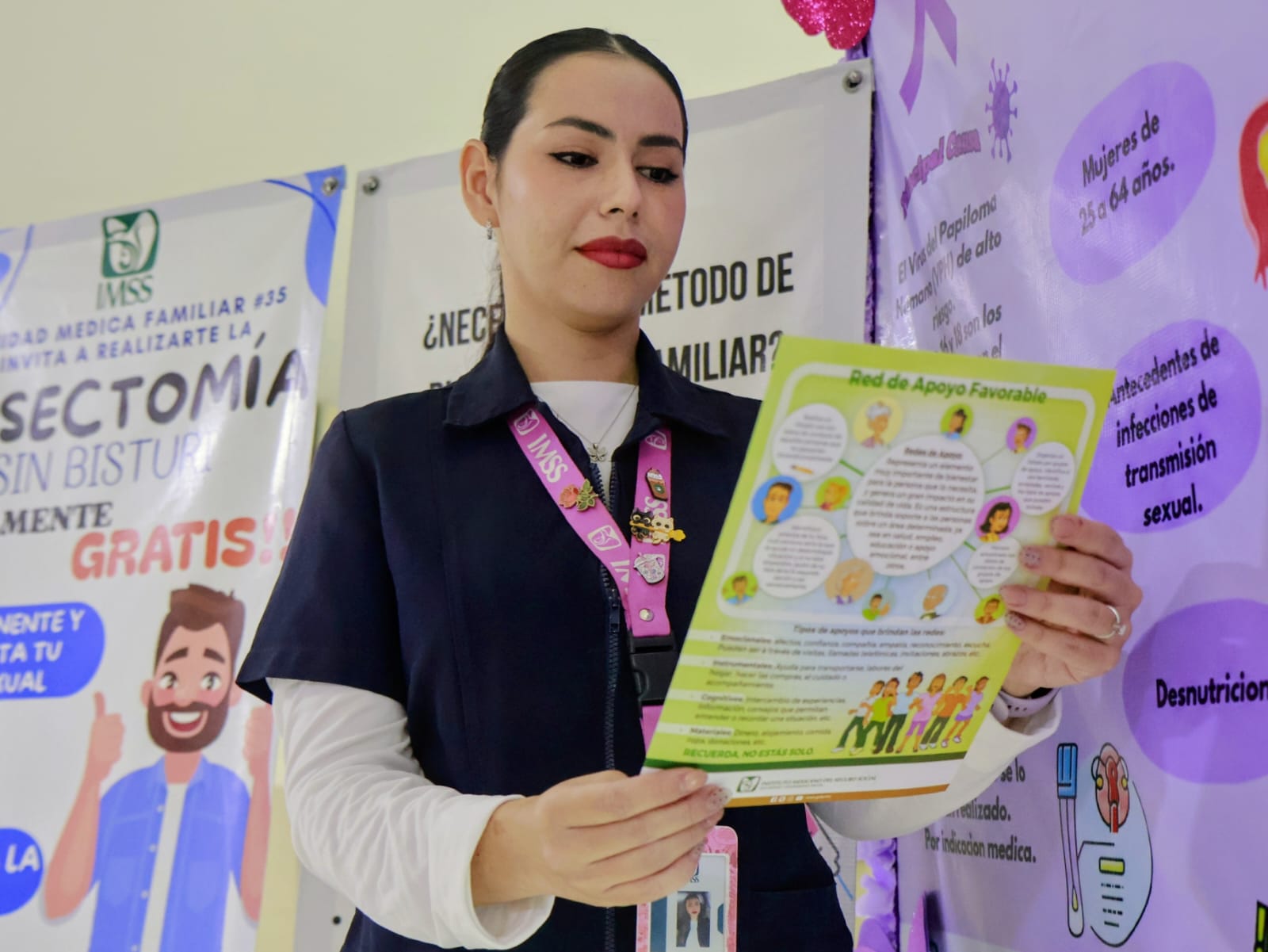Personal de Trabajo Social del IMSS Sinaloa