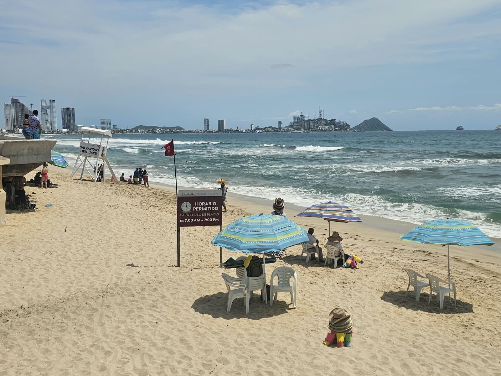 Playa de Mazatlán, Sin.