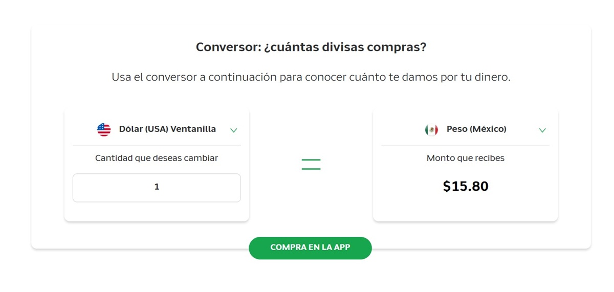 Precio del dólar en Banco Azteca