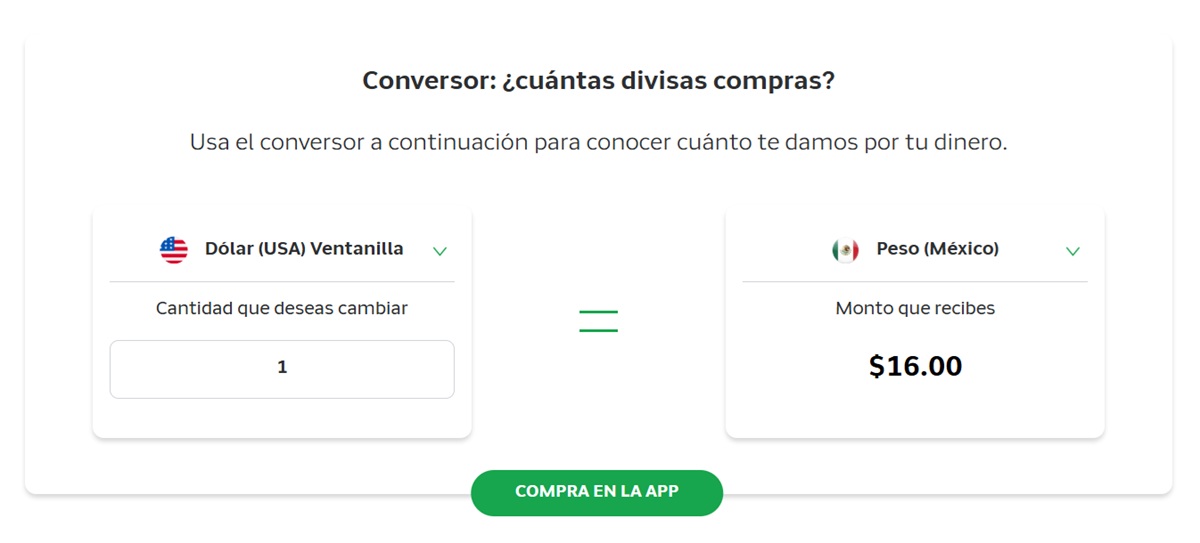 Precio del dólar en Banco Azteca