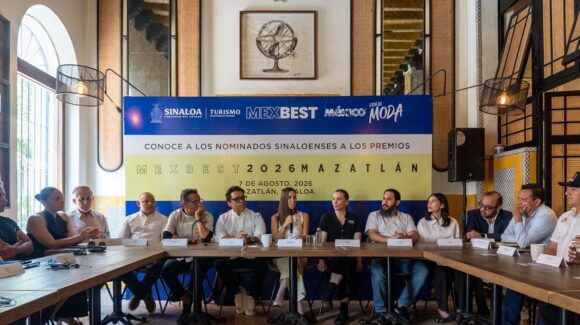 Sinaloa brilla en los MexBest 2026; 27 nominaciones colocan al estado entre la élite gastronómica y hotelera de México