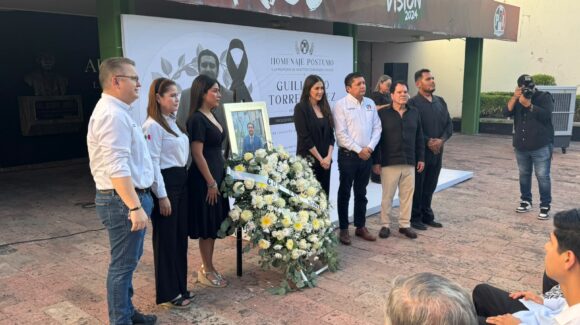 PRI Sinaloa rinde homenaje póstumo a Guillermo Torres López, destacado político y presidente de la Red de Jóvenes X México en el estado