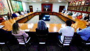 primera reunion con el gabinete llama graciela dominguez a construir un mejor sin