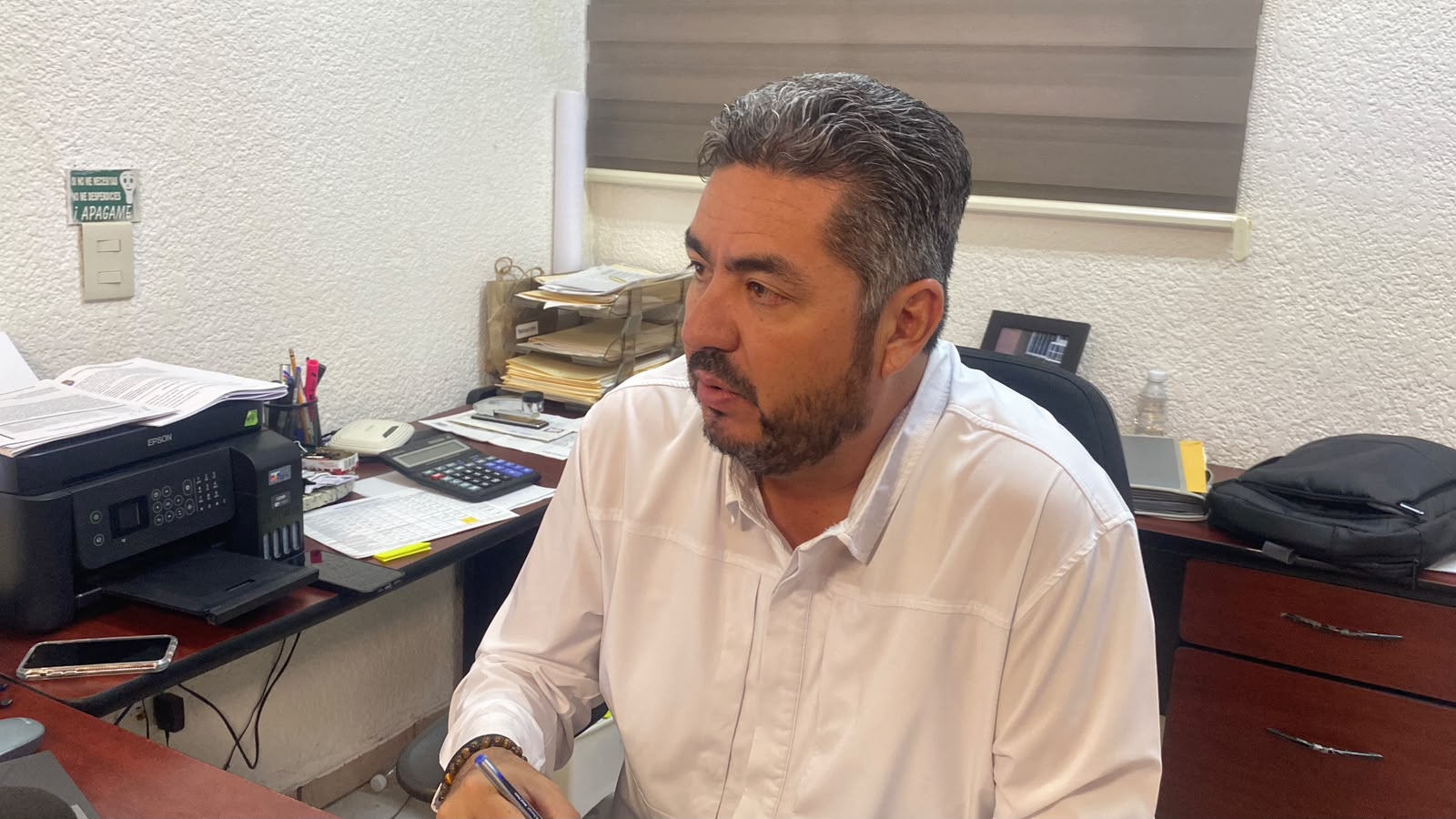 Director de Servicios y Obras Públicas, Rael Rivera Castro.