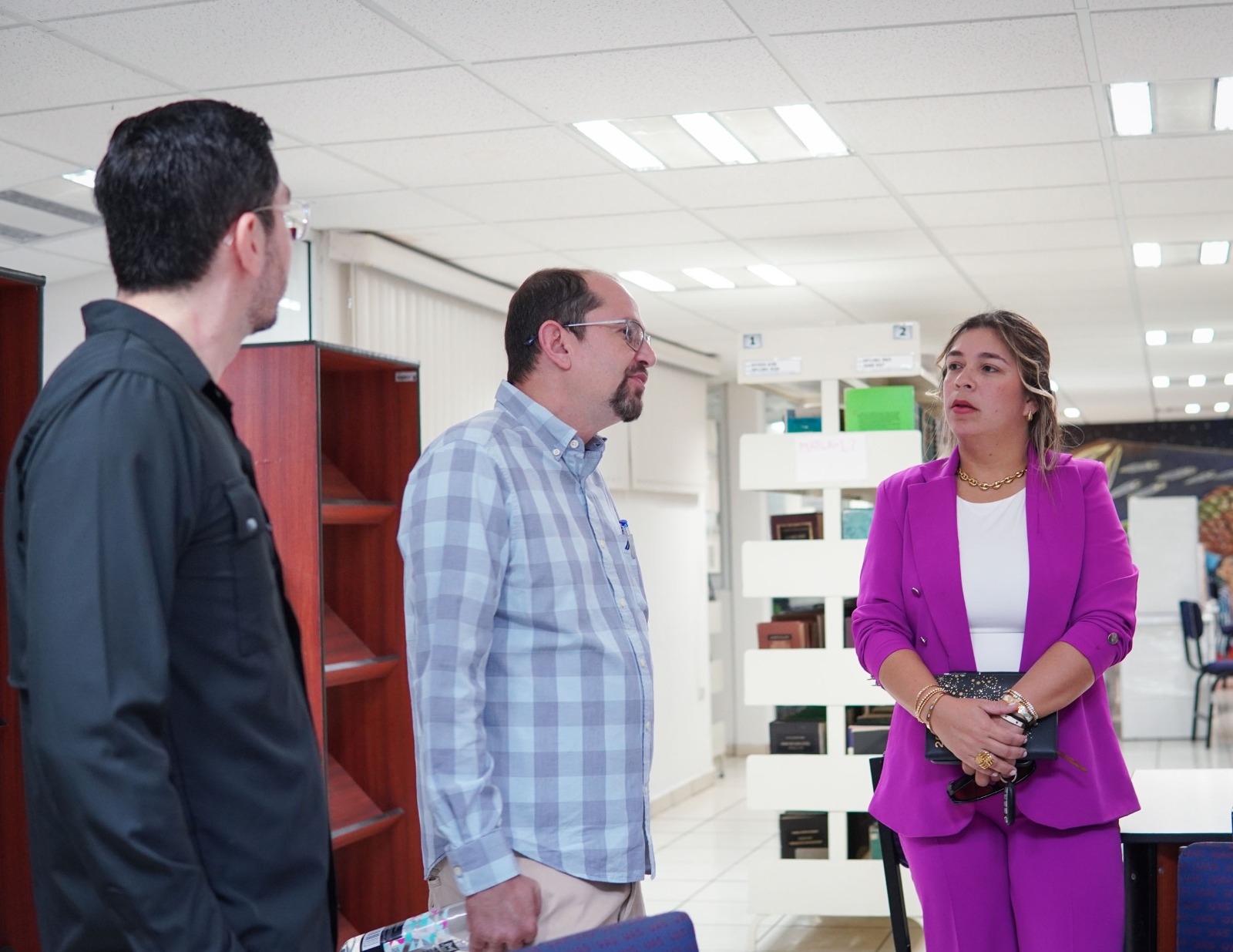 Realizan inspección para colocar un módulo para el trámite de la CURP Biométrica en CU, Culiacán