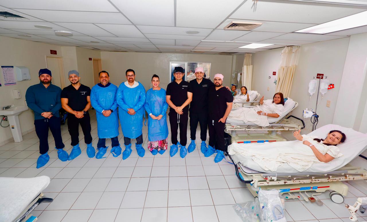 Recuperando bienestar y autoestima; ocho mujeres sinaloenses fueron sometidas a reconstrucción mamaria