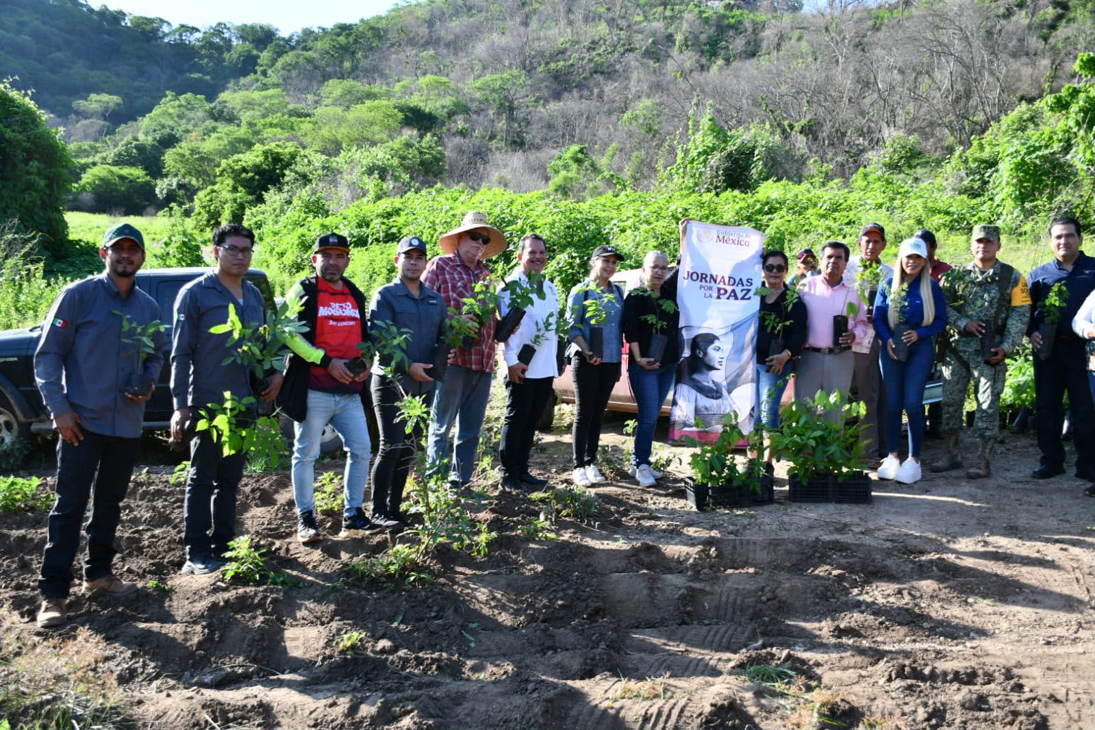 Jornada de reforestación en Mocorito