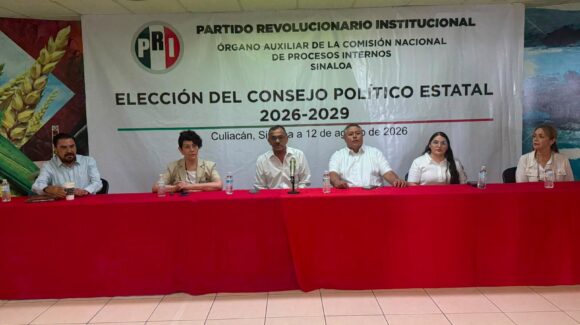 PRI Sinaloa avanza en la renovación de su Consejo Político Estatal 2026-2029; realizan jornada de registro