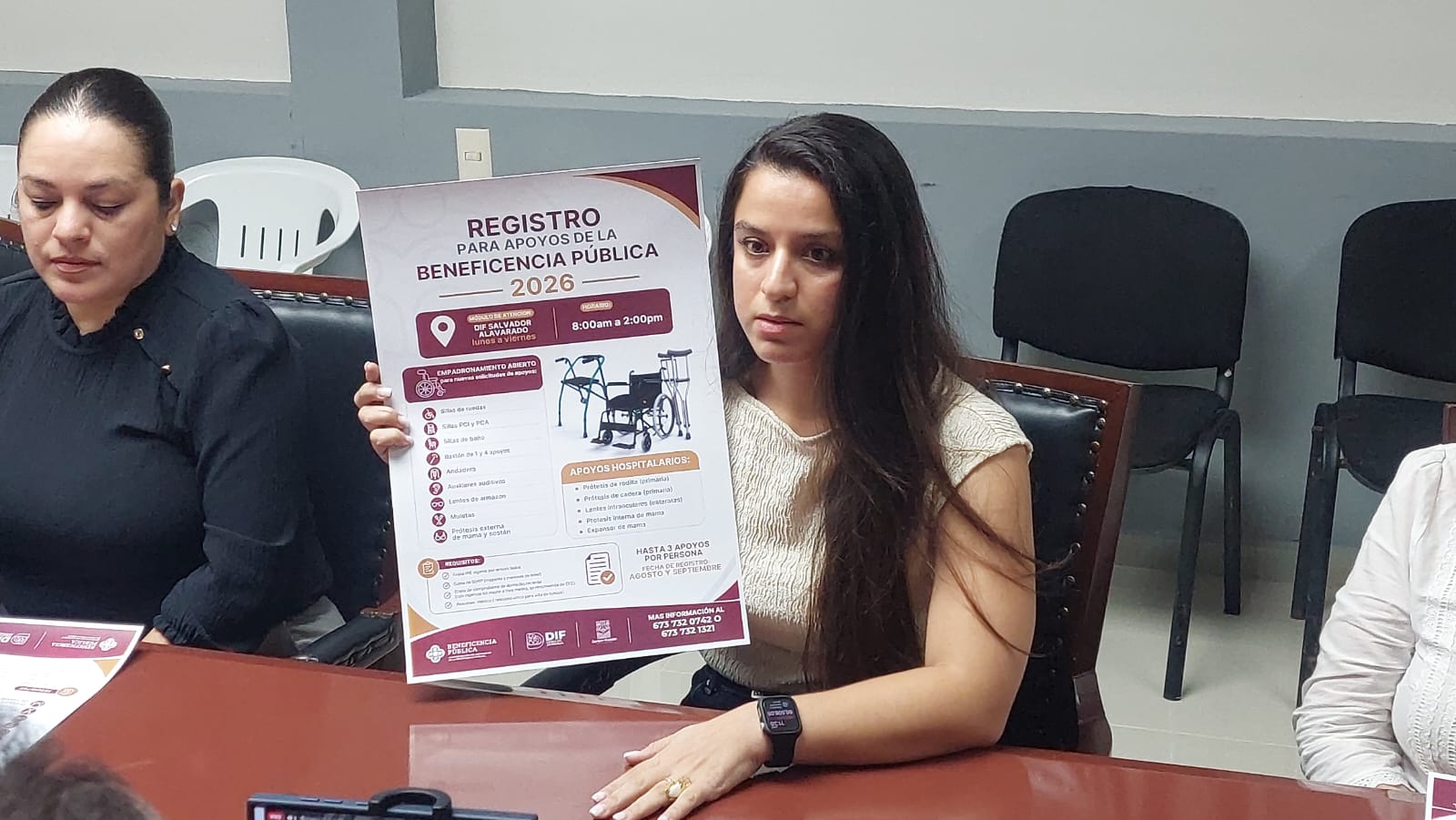 Registro para apoyos de Beneficiencia Pública 2026 en Salvador Alvarado