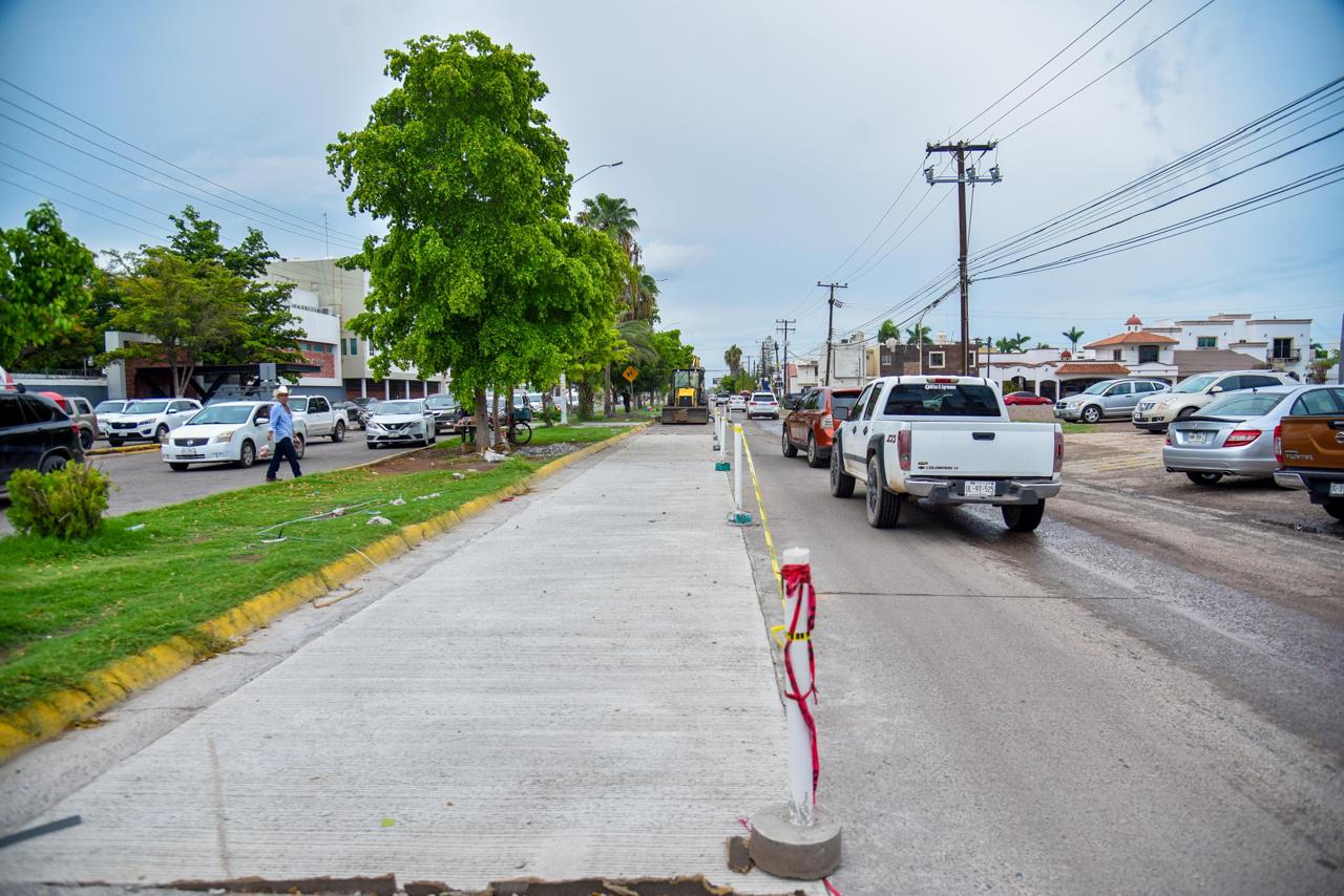 Rehabilitación de vialidades en Ahome, Sinaloa