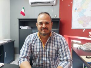 Renato Quiñonez Lau, director de Obras Públicas en Mocorito