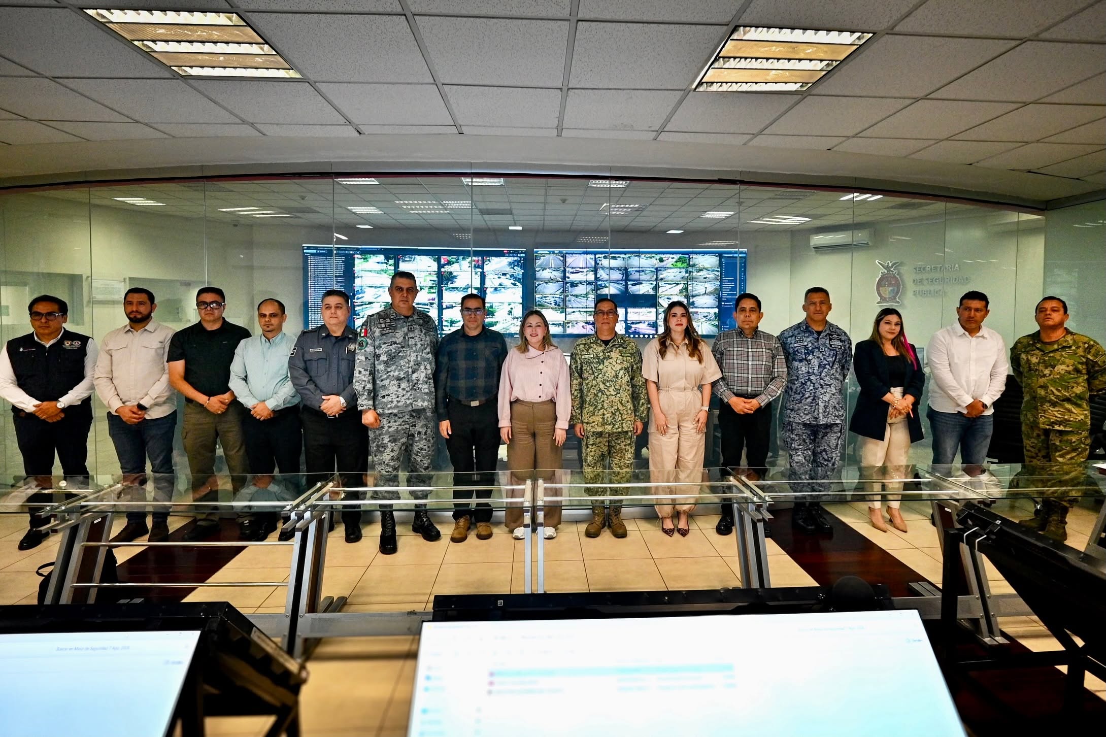 Realizan reunión de seguridad de Sinaloa en C4i; “El objetivo es reforzar el trabajo y acciones que están en marcha”: Gobernadora