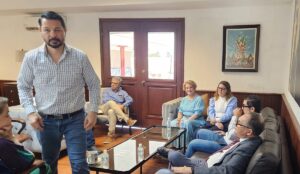 Integrantes de IMCA y rector de la UAdeO se reúne con el presidente de Ahome