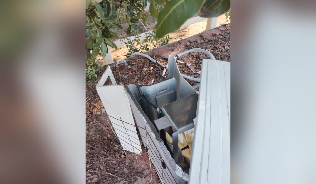 Roban cableado eléctrico en primaria del ejido La Florida, Ahome