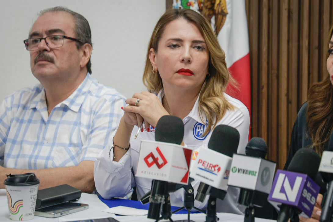 Rueda de prensa del Comité Directivo del PAN en Sinaloa