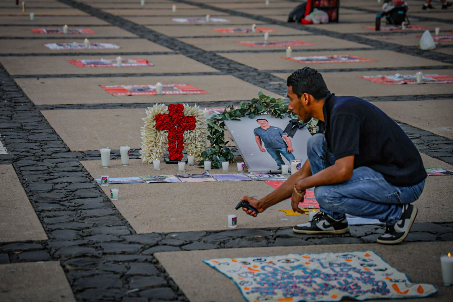 Recuerdan a desaparecidos en Sinaloa con el Corazón de la Esperanza