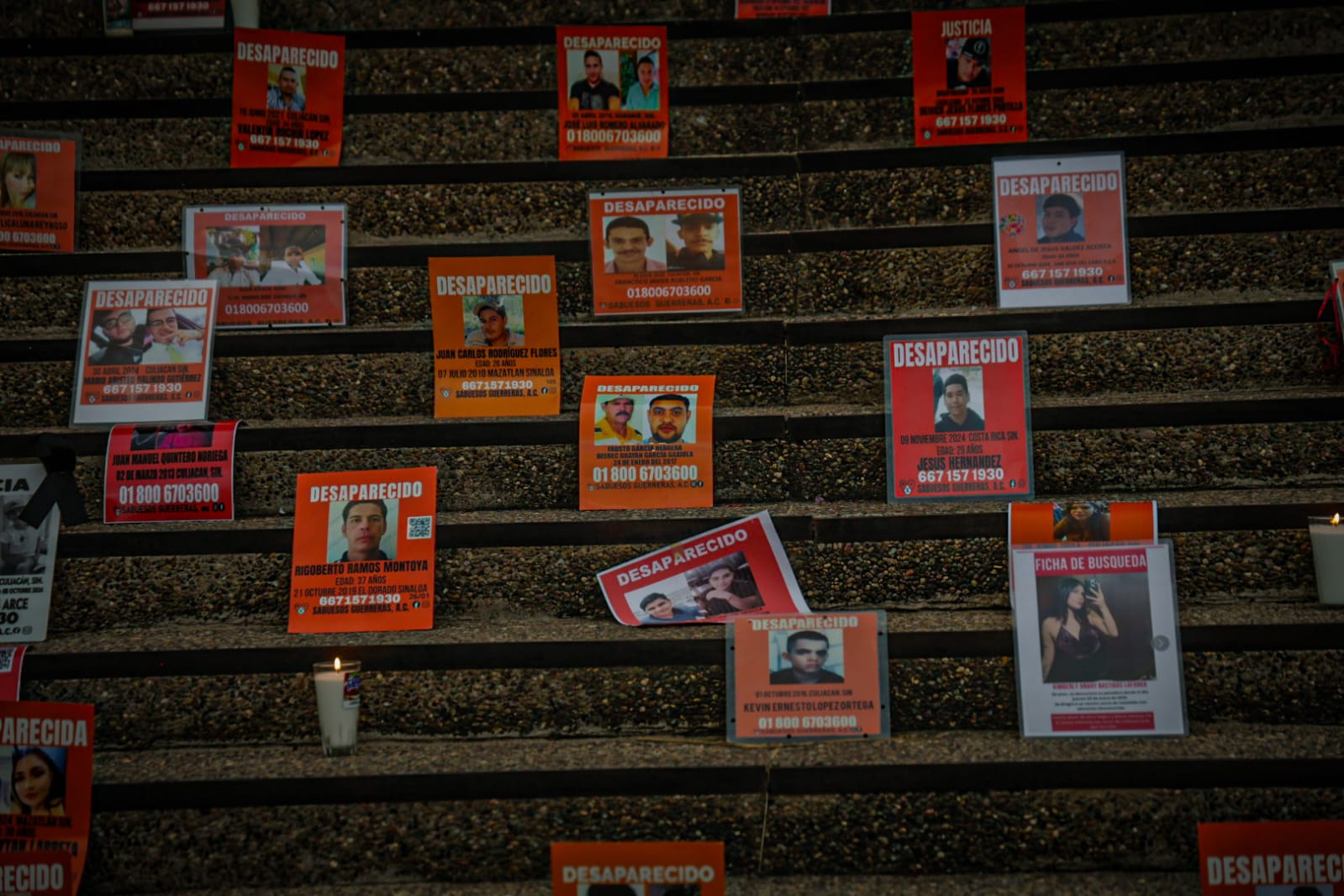 Recuerdan a desaparecidos en Sinaloa con el Corazón de la Esperanza
