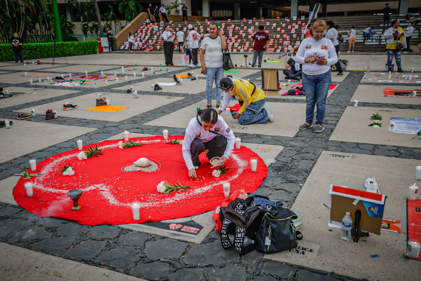 Recuerdan a desaparecidos en Sinaloa con el Corazón de la Esperanza