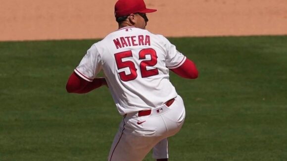 El mexicano Samy Natera Jr. suma su tercer salvamento con los Angels de Los Ángeles