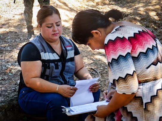Sebides entrega apoyos en comunidades de Concordia