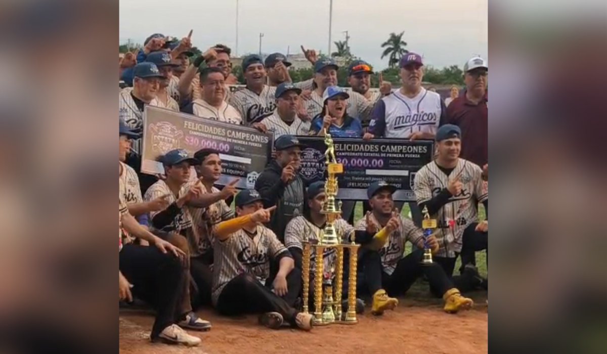 Selección de Choix gana Campeonato Estatal de Primera Fuerza en Sinaloa