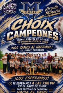 Selección de Choix gana Campeonato Estatal de Primera Fuerza en Sinaloa