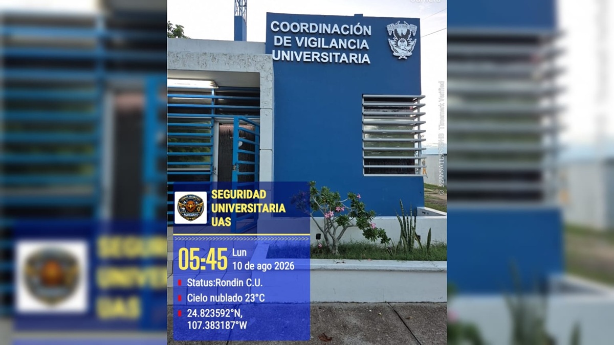 Sistema de geolocalización en la UAS durante operativo de seguridad vacacional