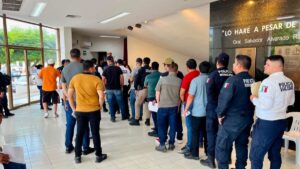someten a antidoping a elementos de la direccion de seguridad ciudadana y movilidad sustentable