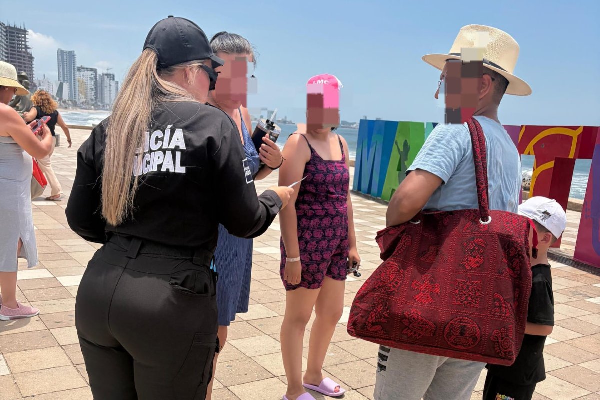 Secretaría de Seguridad Pública Municipal reforzó la cultura de prevención en las playas de Mazatlán