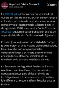 Comunicado de SSPS